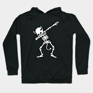 Dab dabbing skeleton devil Hoodie